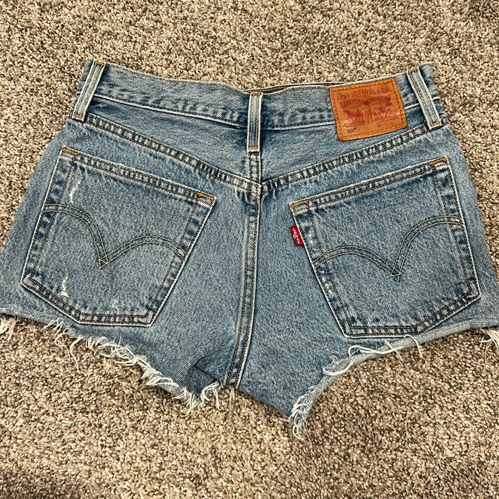 LEVI’s denim 501 shorts